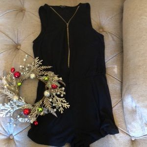Black small Charlotte Russe romper